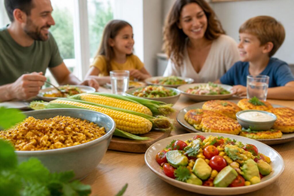 découvrez nos recettes de maïs gourmandes et saines, parfaites pour toute la famille. des idées faciles et savoureuses pour varier vos repas au quotidien.