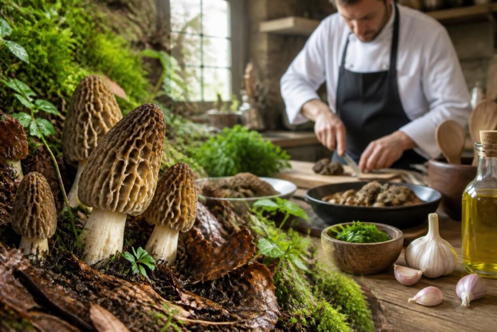 découvrez comment reconnaître les morilles en toute sécurité et apprendre à les cuisiner pour profiter pleinement de leur saveur unique et délicate.